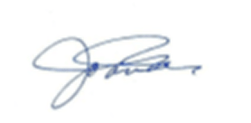 Founder's signature